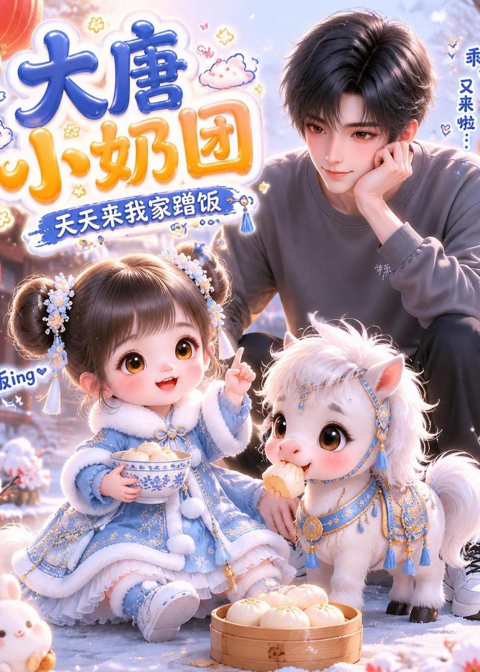大唐小奶团，天天来我家蹭饭