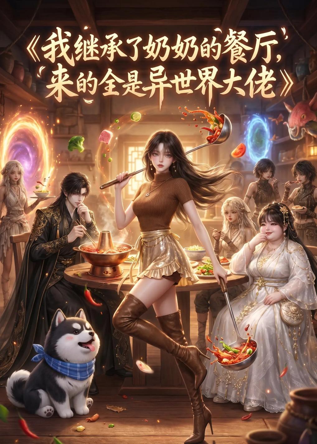 我继承了奶奶的餐厅，来的全是异世界大佬